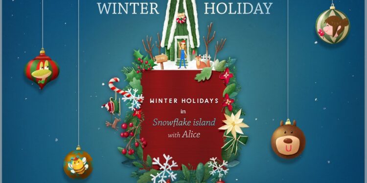 Announcing the “Winter Holidays in Snowflake Island” NFT Sale!