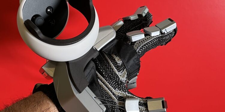 Haptic gloves for Quest 2 are a small step toward VR you can touch