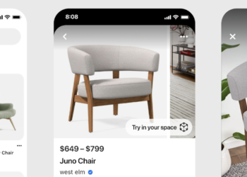 Pinterest’s new AR feature will let you ‘try on’ furniture, home decor