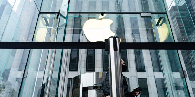 Apple’s profit jumps to $34.6 billion in holiday quarter despite supply issues.