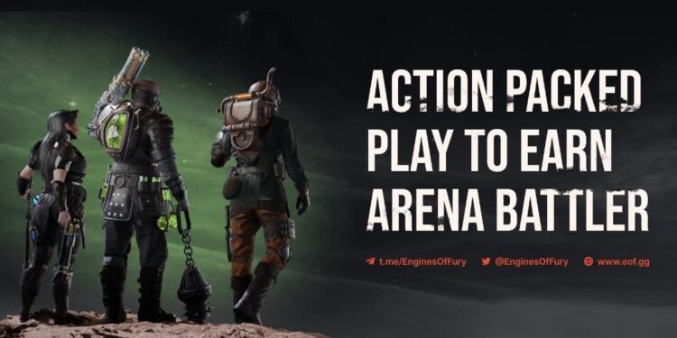 Wager Based 3D PVE/PVP Arena Battler Engines of Fury Storms GameFi With Incredible Content