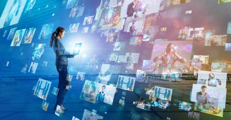 Social networking concept.