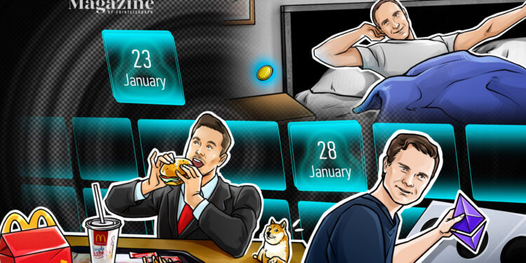 Eth2 rebrands to Consensus Layer, Elon Musk fails to boost DOGE, YouTube gaming head switches to Polygon Studios: Hodler’s Digest, Jan 23-28
