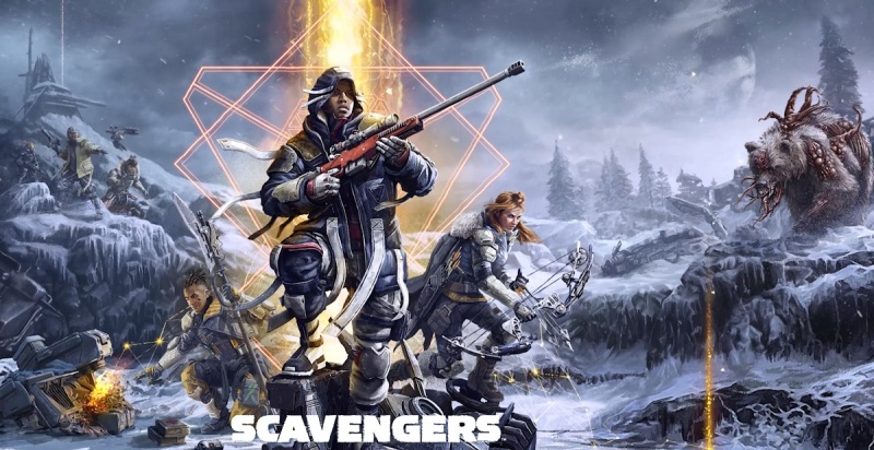 Scavengers has both PvE and PvP gameplay in a large multiplayer map.