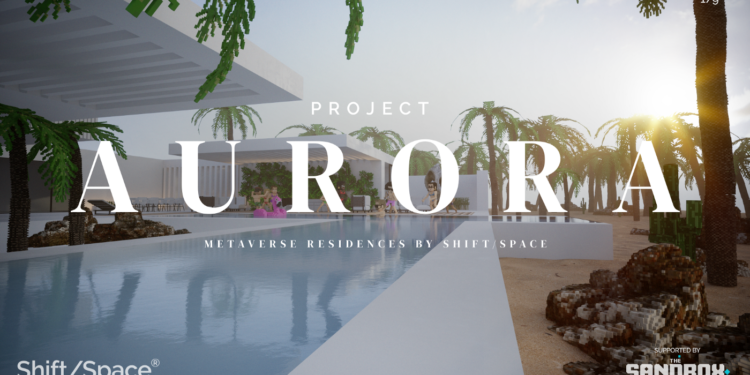 Shift/Space Studio Brings Out Metaverse Residences to The Sandbox with Project Aurora