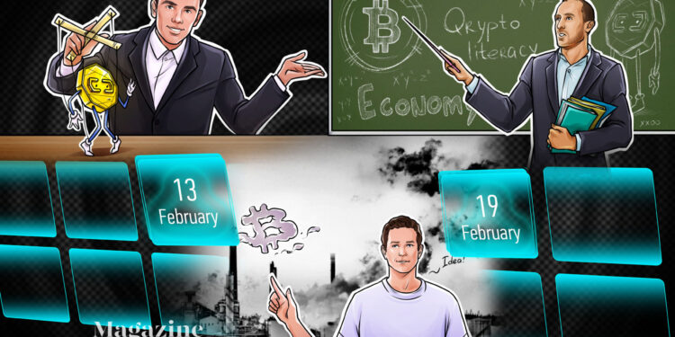 BlockFi settles with the SEC, Russia’s CBDC trials begin and Cointelegraph releases its 2022 top-100 list: Hodler’s Digest, Feb. 13-19