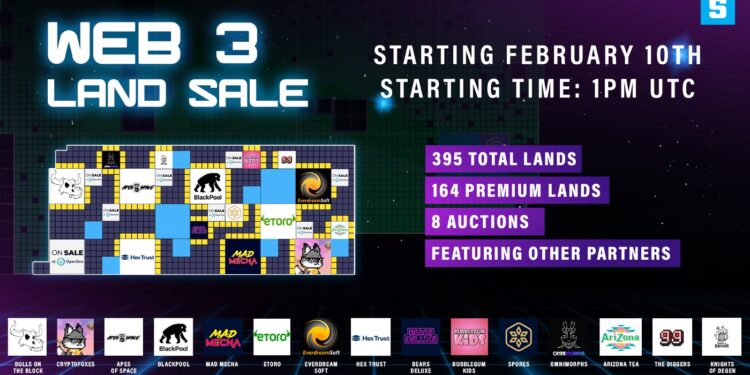 The Web 3 LAND Sale
