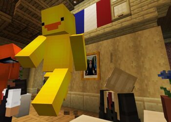 France election: Emmanuel Macron’s Minecraft server is a glimpse at politics in the metaverse