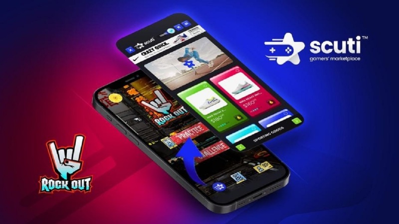 Rock Out from 20 Below is using the Scuti gamers' marketplace.