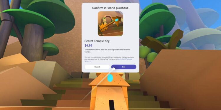 Meta Begins Monetizing Its Metaverse