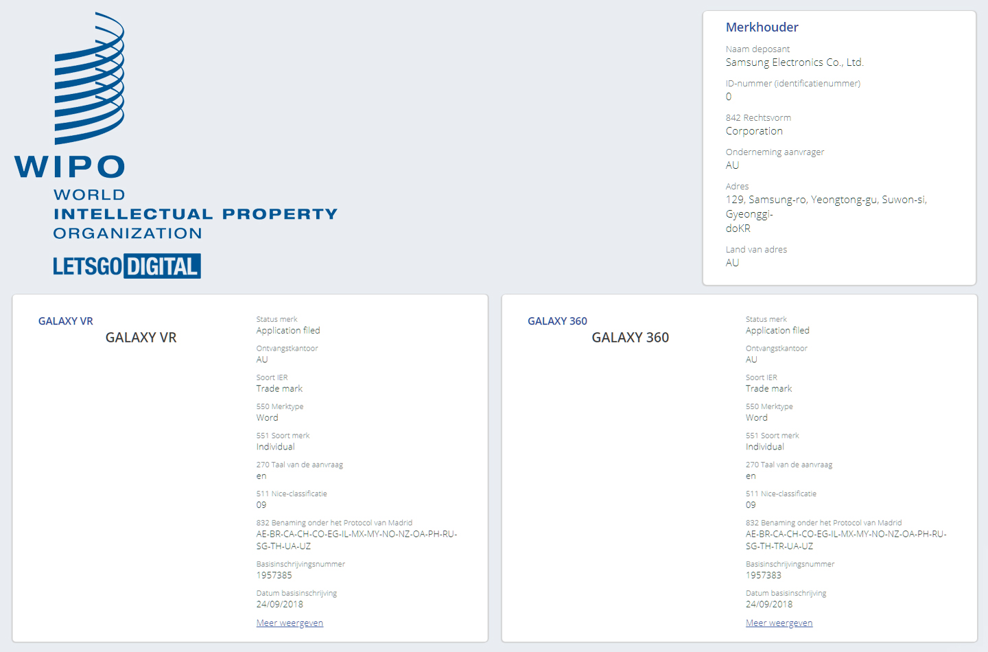 Samsung Galaxy VR Virtual Reality 360 Patent Leak
