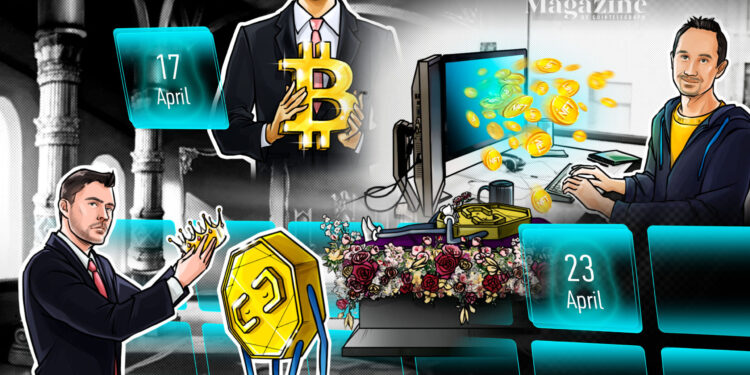 Coinbase NFT launches beta, AMC Theatres rolls out SHIB and DOGE payments, and Blockchain.com eyes IPO: Hodler’s Digest, April 17-23