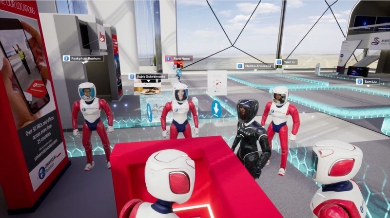 Mytaverse's virtual trade show.