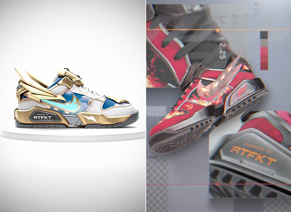 RTFKT x Nike Cryptokicks NFT Sneakers