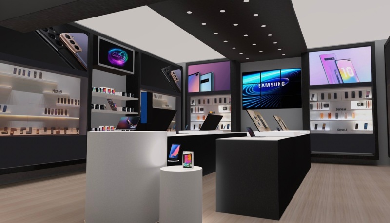 An electronics store in TheMall.