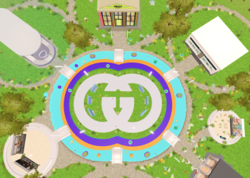 Gucci built a persistent town inside of Roblox