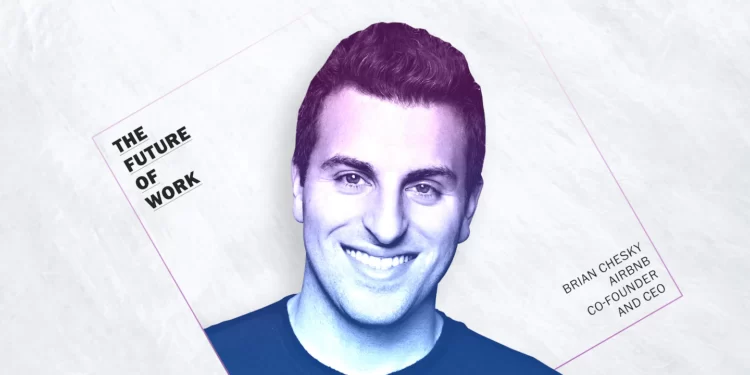 Airbnb CEO Brian Chesky says ‘the office as we know it is over’