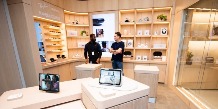 Facebook Parent Meta Is Opening Its First Store. Here’s What It’s Like Inside