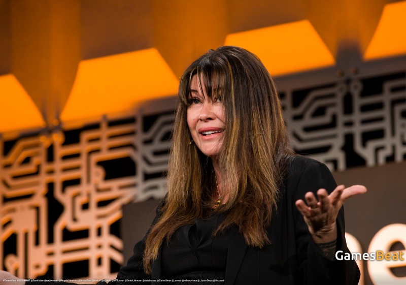 Nanea Reeves, CEO of Tripp, at GamesBeat Summit 2022.