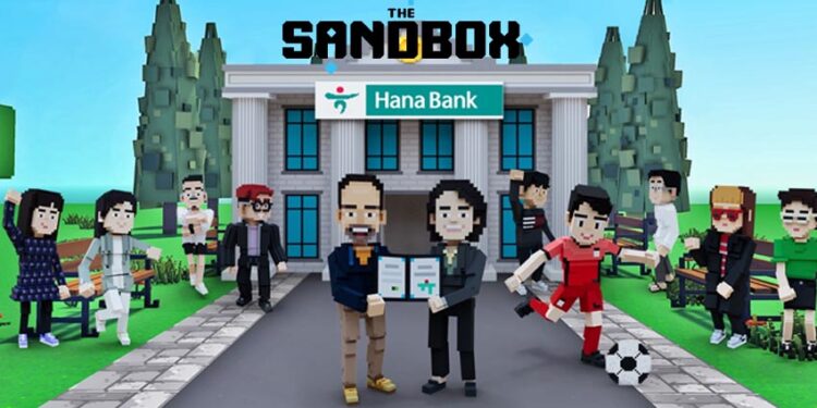 The Sandbox Hosts KEB Hana Bank, Lotte World Metaverses