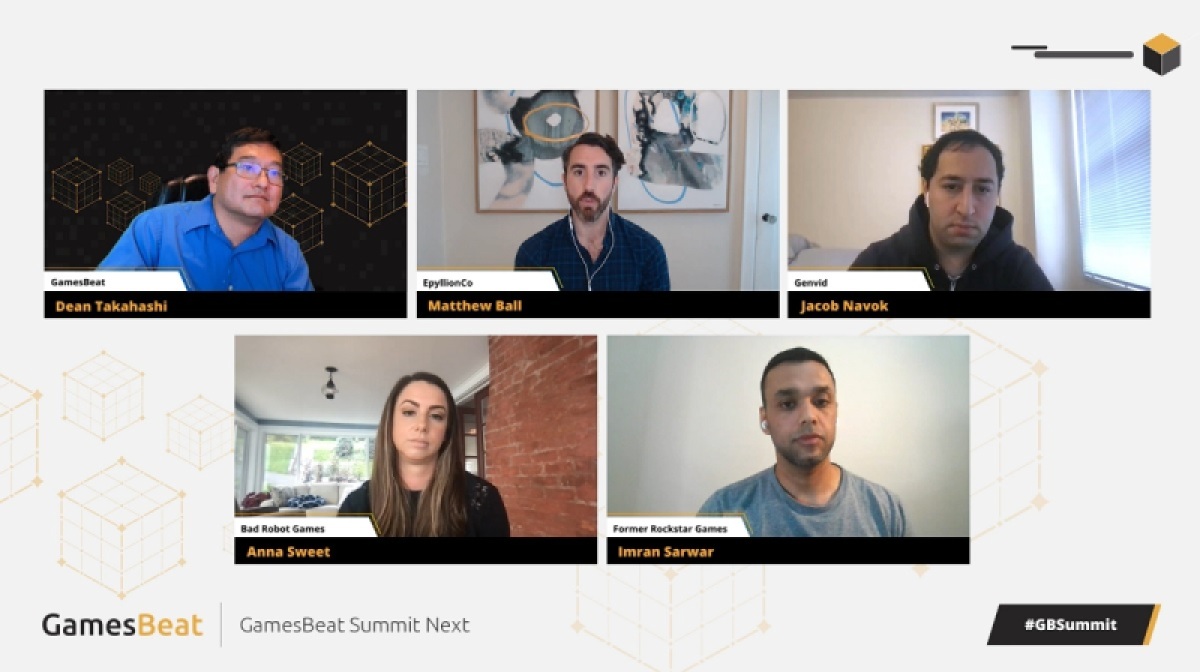 The GamesBeat Summit Next panel on the Metaverse ETF.