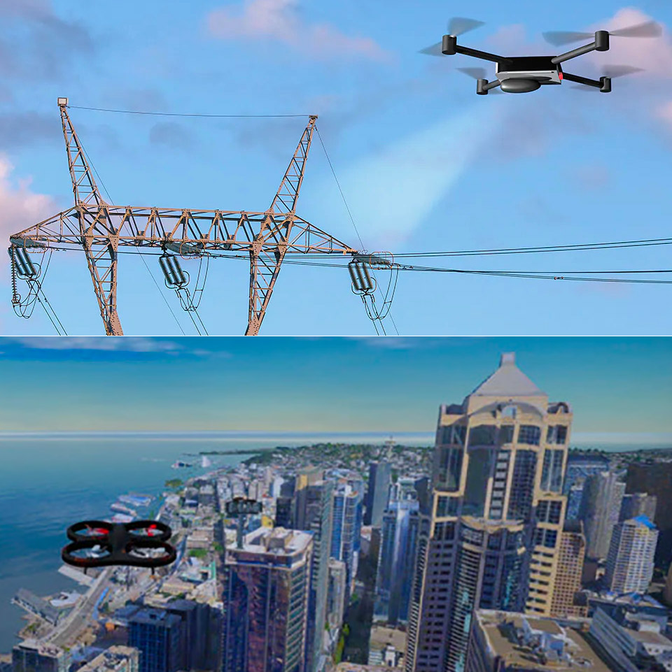 Microsoft Project AirSim Metaverse Drone AI Training