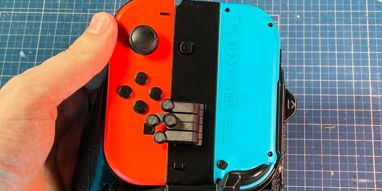 Modder releases one-handed Nintendo Switch controller adapter