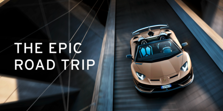 Lamborghini Launches ‘The Epic Road Trip’ NFT Collection 