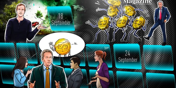 Ethereum completes merge, Do Kwon faces arrest warrant and Bitcoin dives after rally: Hodler’s Digest, Sept. 11-17