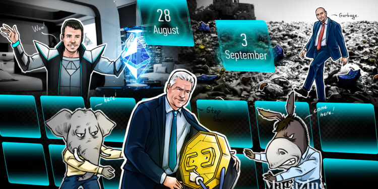 Saylor gets sued, FBI warns about DeFi exploits, and Crypto.com drops $495M sponsorship: Hodler’s Digest, Aug. 28