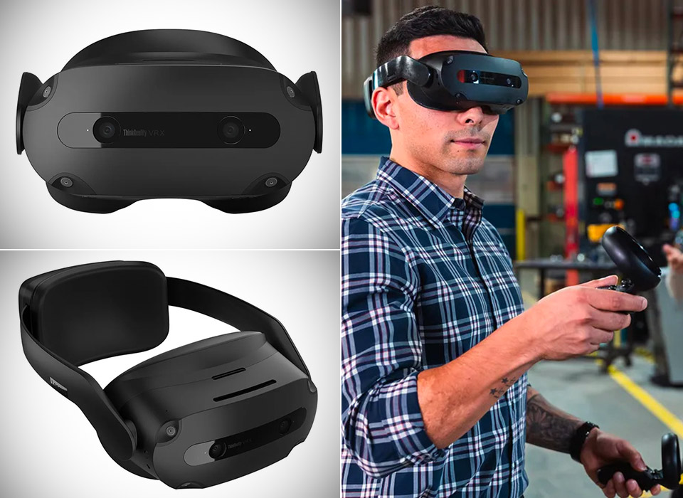 Lenovo ThinkReality VRX Virtual Reality Headset Enterprise Metaverse