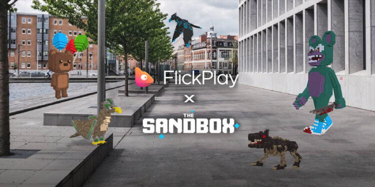 FlickPlay Partners with The Sandbox for Social Media NFTs