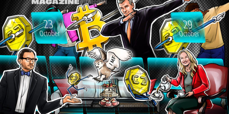 Musk fires Twitter execs, research stirs blockchain energy debate and CFTC brass shares crypto concerns: Hodler’s Digest, Oct. 23-29