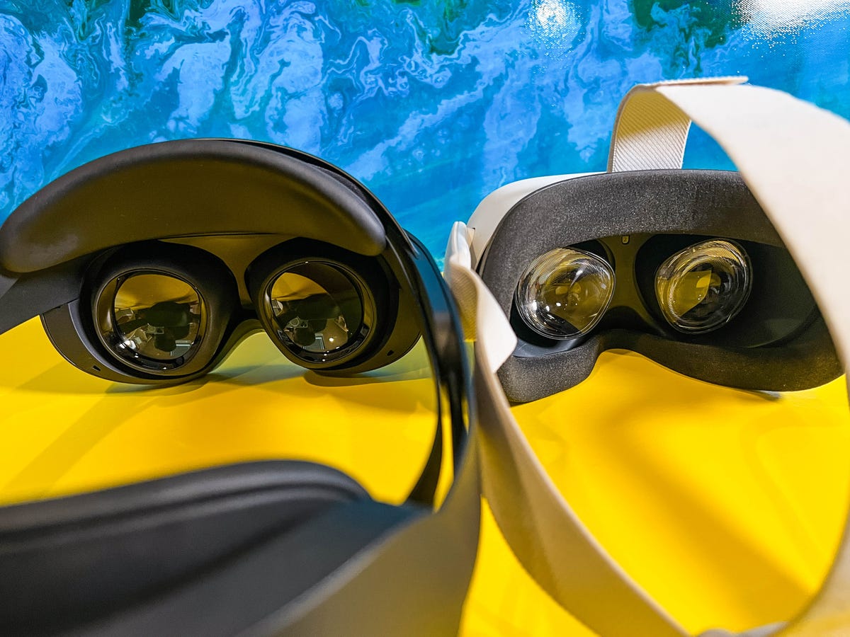 Meta Quest Pro virtual reality headset