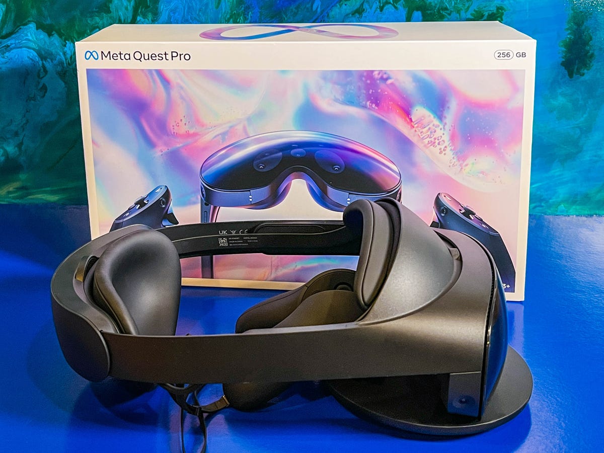 Meta Quest Pro virtual reality headset