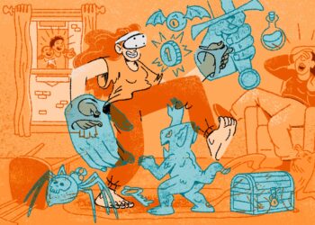 Virtual reality games are funny. Why aren’t they pitched that way?