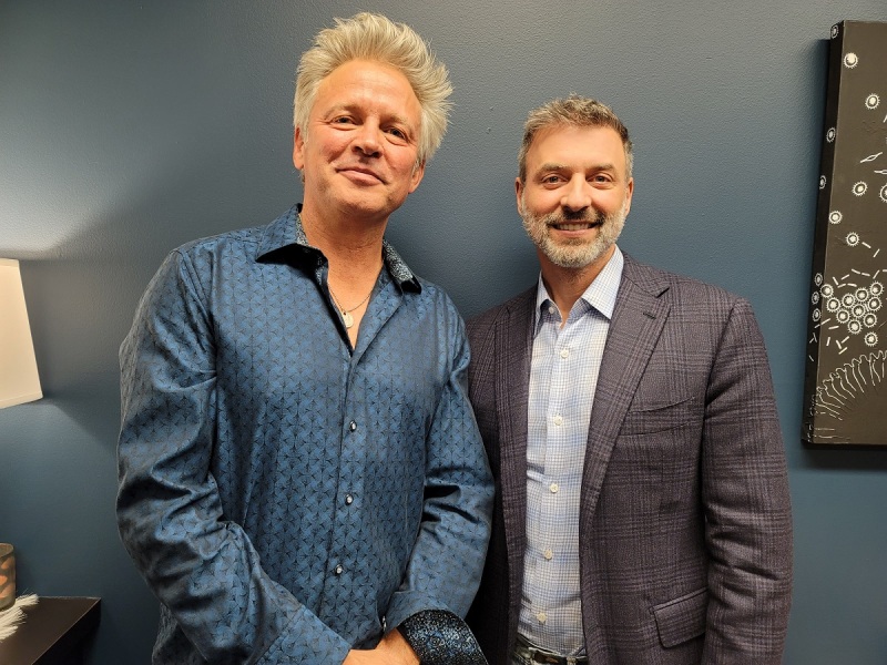 Linden Lab founder Philip Rosedale (left) and executive chairman Brad Oberwager.