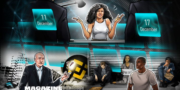 SBF risks 115 years in jail, Binance’s FUD, and auditors quit crypto: Hodler’s Digest Dec. 11-17