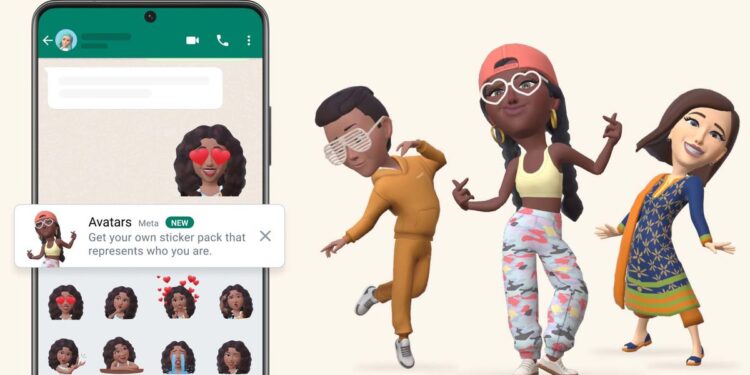 WhatsApp is adding official support for Meta’s Bitmoji-style avatars