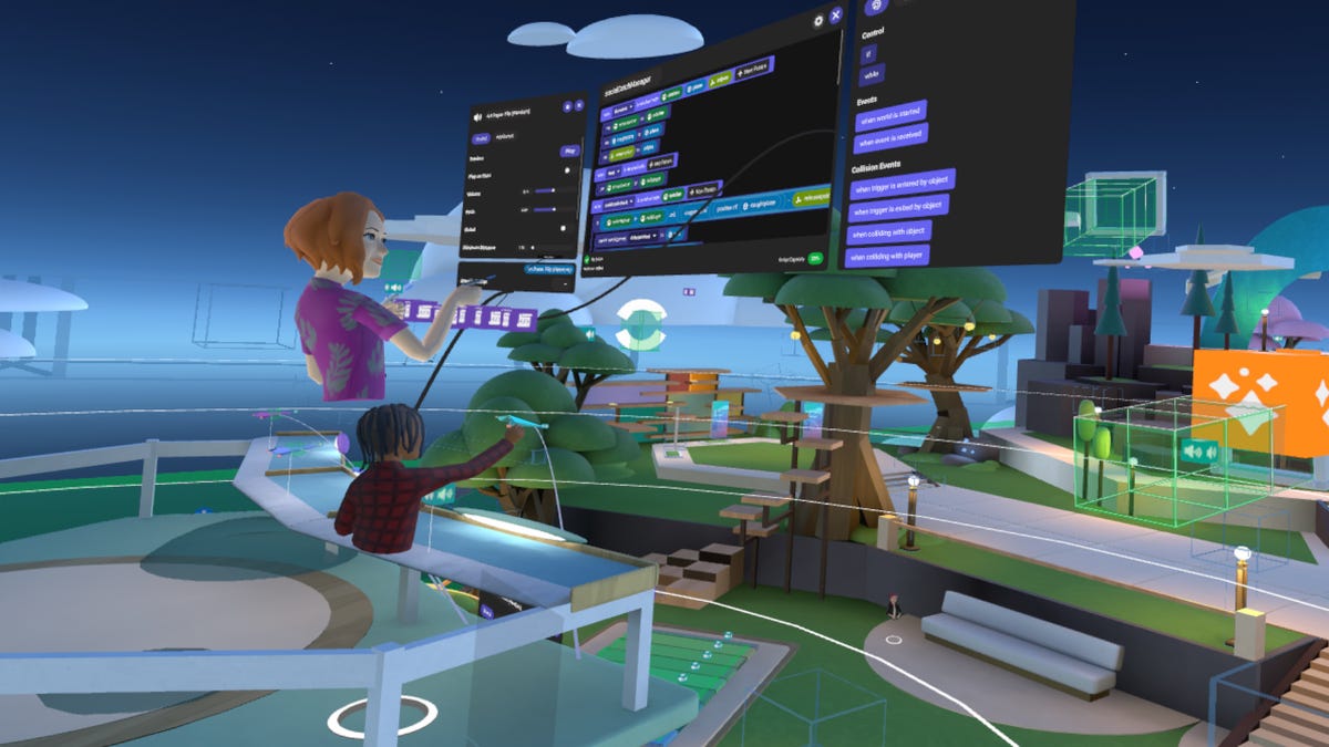 A view of Meta's Horizon Worlds 