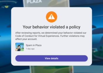 Meta is still adding basic moderation features to its VR playscape