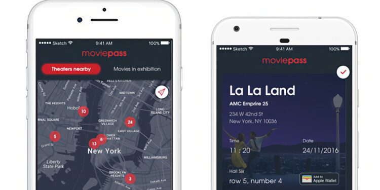 MoviePass returns, backed by cryptocurrency firm