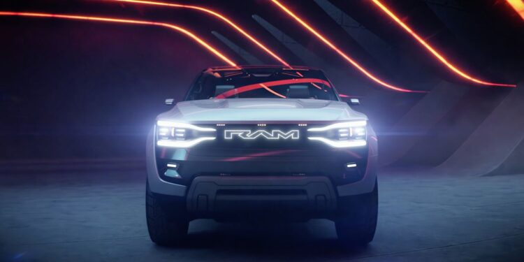 Ram 1500 Revolution brings muscle car energy — and tons of gimmicks — to EV truck race