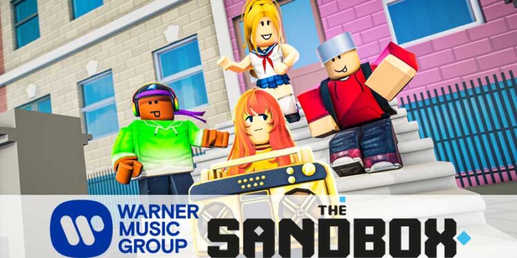 WMG, The Sandbox, Roblox Open Music Metaverse