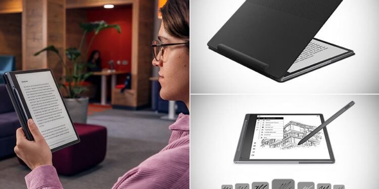 Lenovo Smart Paper is a 10.3″ E-Ink Tablet That Offers Users Pen-on-Paper Feel