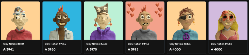CreditClayNation NFT News Today