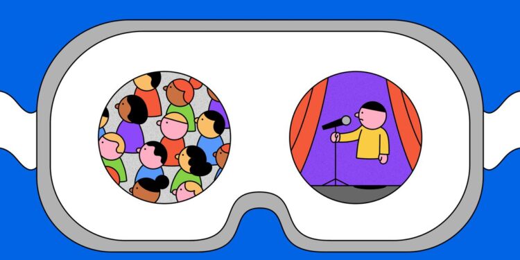Comedians are trying to make the metaverse cool, but it won’t let them