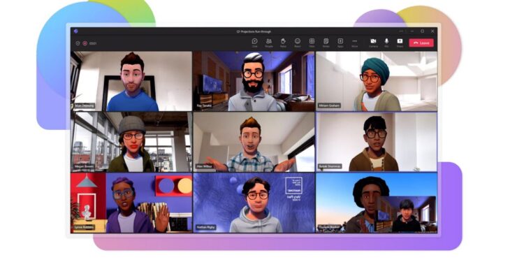 Microsoft Teams now lets you transform into a 3D avatar during meetings