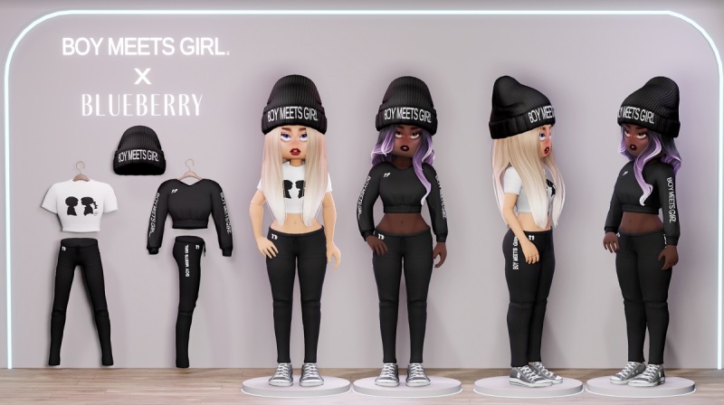 House of Blueberry is collaborating with Boy Meets Girl.