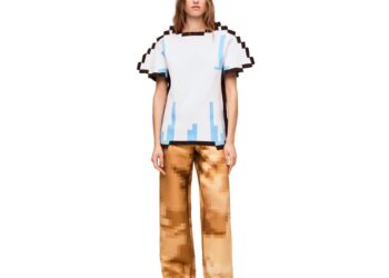 This pixelated outfit could be yours for $4,350